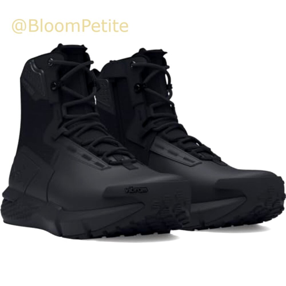 Waterproof Tactical Boots with Side Zip, Charged Cushioning, Vibram Outsole - Picture 2 of 5
